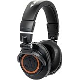 Audio-Technica ATH-M50x Professional Studio Monitor Headphones, Bronze Wrap