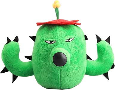Amazon.com: uiuoutoy Plants vs Zombies 2 Cactus Plush Toy 7'': Toys & Games