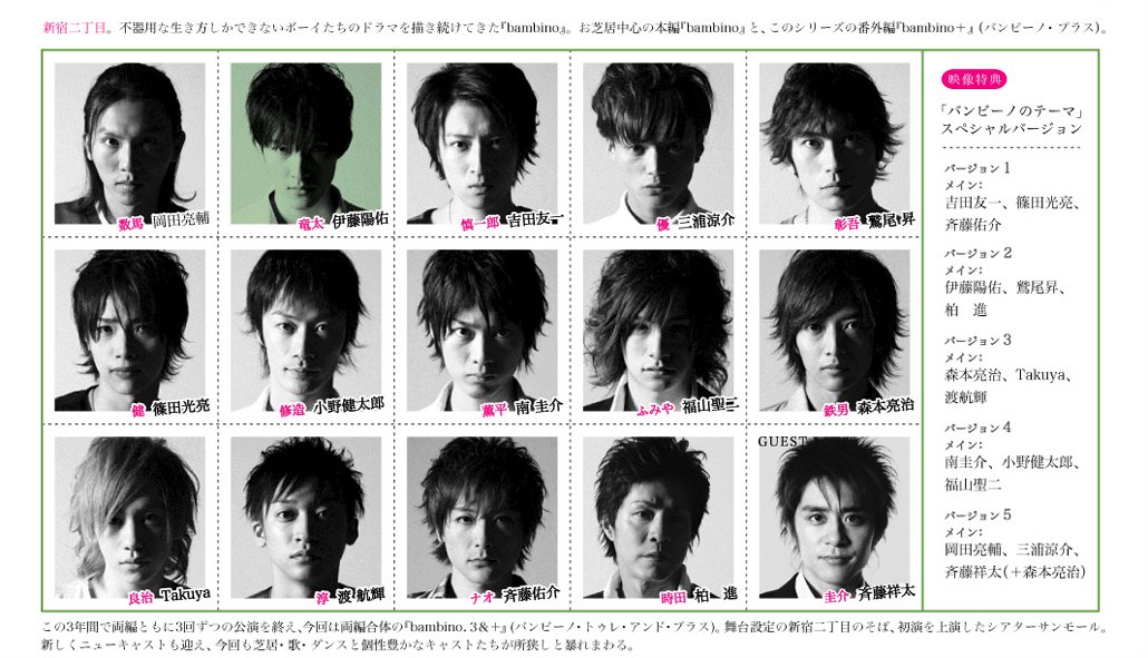 Amazon Com 舞台 Bambino 3 バンビーノ トゥレ アンド プラス Dvd Movies Tv