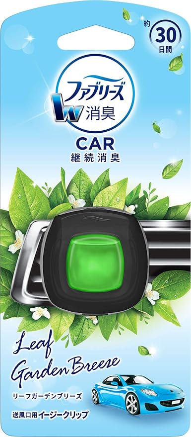 Amazon ファブリーズ 消臭芳香剤 車用 クリップ型 イージークリップ リーフガーデンブリーズ 2ml ファブリーズ ドラッグストア