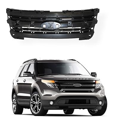 Buy Automoded Front Inner Grill Grille Mounting Header Panel Compatible With 11 15 Ford Explorer Matte Black Abs By Automoded Online In Kazakhstan B07vqnj49m