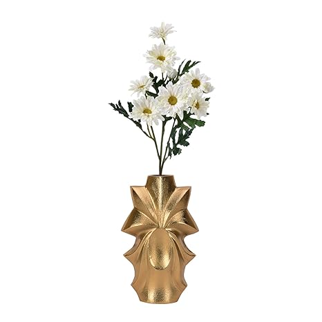 Nuha Metal Aluminum Flower Vase Flower Pot For Home Office
