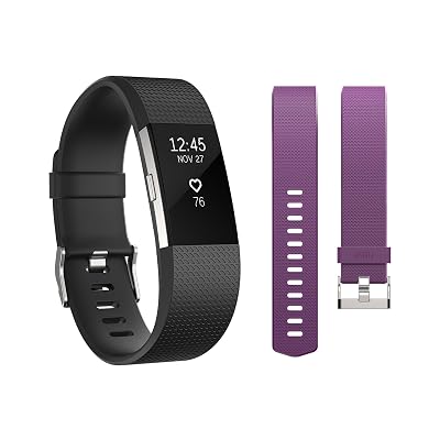 Fitbit Charge 2 Heart Rate Fitness Wristband Bundle Lebanon  display picture 1