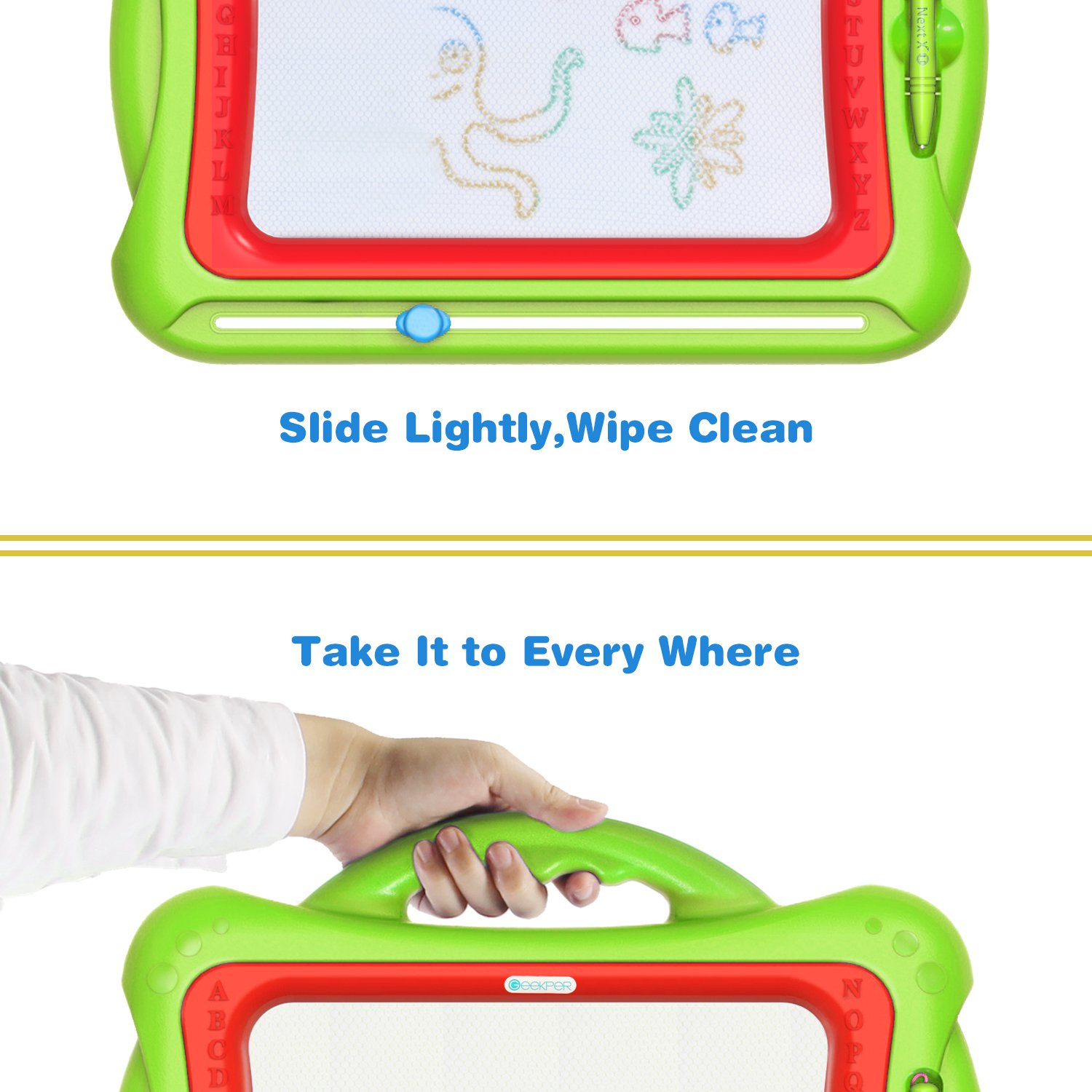 geekper magnetic drawing board