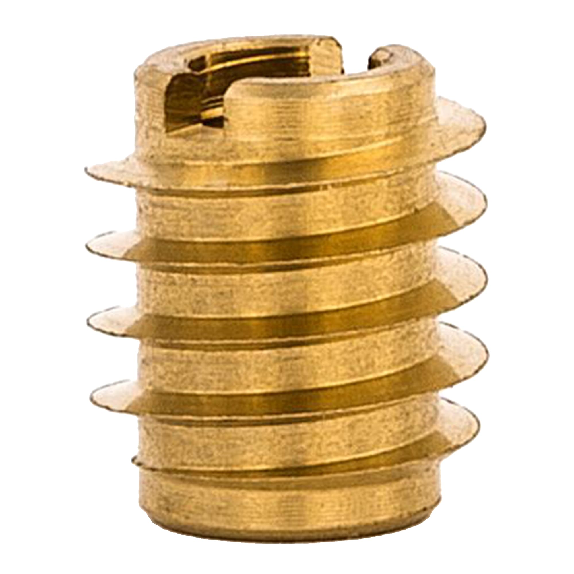 E-Z LOK Knife Threaded Insert for Hard-Wood, Brass Thread Inserts 6-32 ...