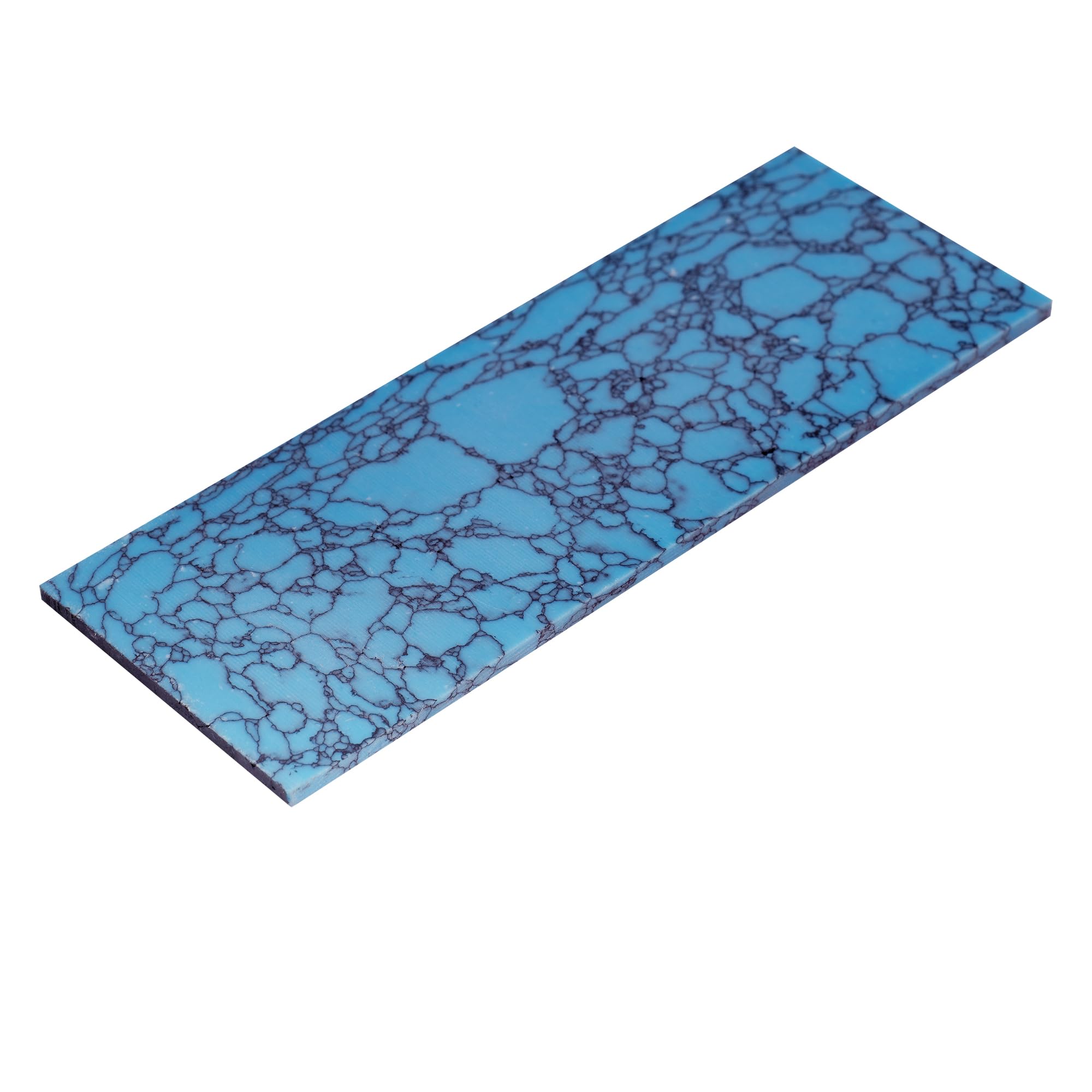 Musiclily Pro Man-Made Guitar Inlay Material Blank Sheet 95x35x2mm, Turquoise