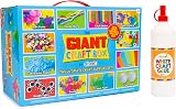 abeec Giant Craft Box plus Glue Bundle 1000+ Pieces 500ml Glue