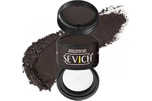 Sevich Hairline Powder - Root Touch Up Instantly Hair Color for Thinning Gray Coverage - Bald Spot Concealing Hair Powder for