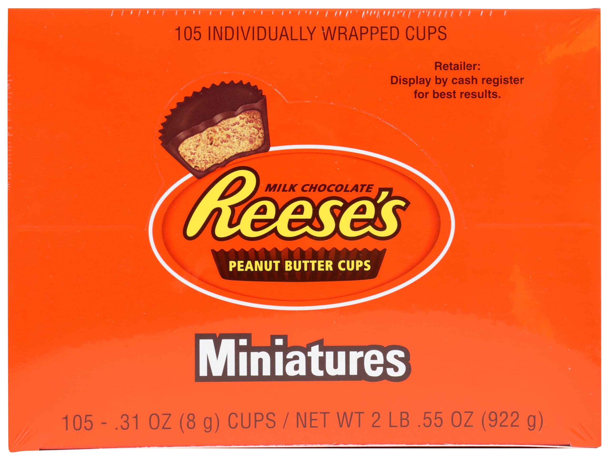 View 1 of ***** EXP 09/2026***Reese's Milk Chocolate Peanut Butter Chocolate Candies 0.31 oz.
