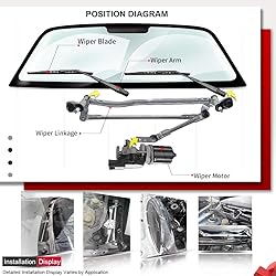 A-Premium Front Windshield Wiper Transmission
