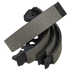 TRQ Rear Brake Shoe & Drum Kit Set Compatible with