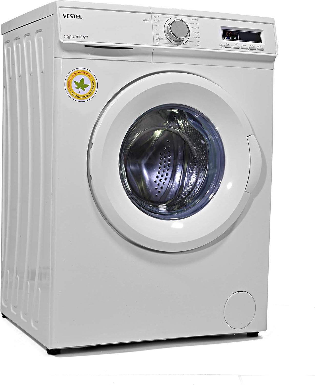 Vestel W7104 1000 RPM Front Load Washing Machine 7 Kg Buy Online at