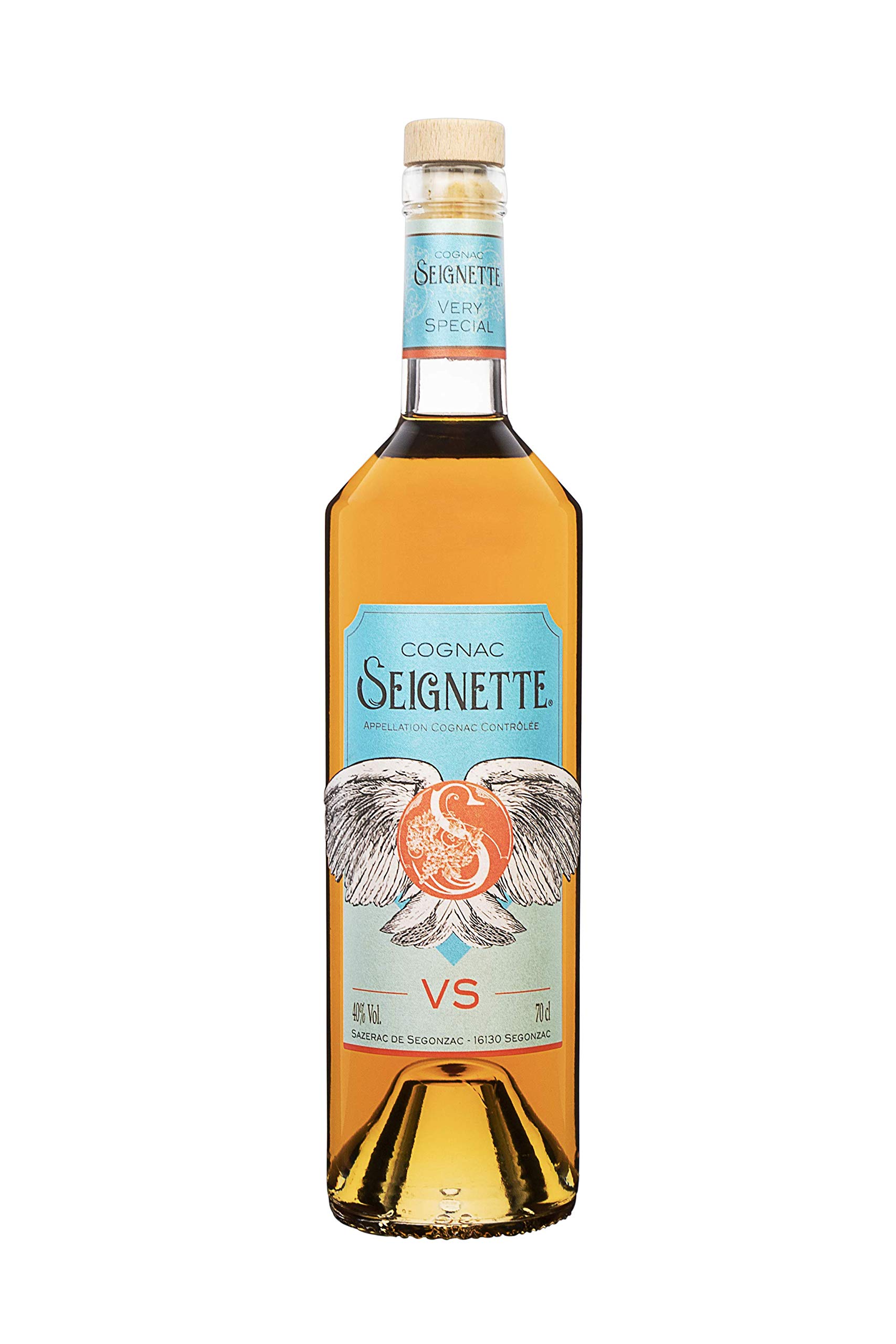 Seignette VS Cognac, 70cl, ABV 40%