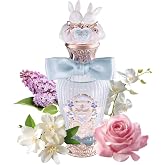 Flower Knows Bunny Garden Perfume, Pure Floral | Eau de Parfum Spray for Women with Notes of Jasmine, Rose, Freesia &amp; Rosemary, Vegan, 1.69 fl oz / 50 ml (Snowflake Bunny)