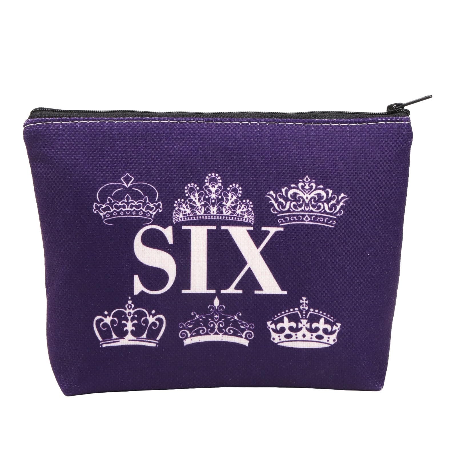MYSOMY Six Musical Makeup Bag Six Musical Merchandise Broadway Musical Gifts Broadway Musical Cosmetic Bag (six Make Bag)