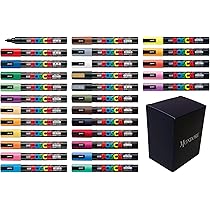 MEZZO\" THE POLiCY ポスカ Uni Posca PC-5M 16 Color Medium Tip Paint Marker Set | Michaels