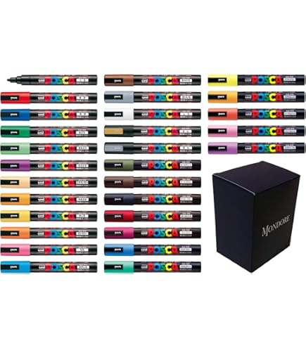 Uni Posca 60 Piece Case : Amazon.ca: Office Products