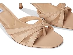 Steve Madden Women's Cary Heeled Sandal, Tan