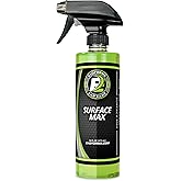 ExoForma Surface Max 16oz Waterless Car Wash & Detail Spray | Instantly Cleans, Shines, and Protects | Advanced Hydrophobic Polymer Formula for Paint, Glass, Chrome & More
