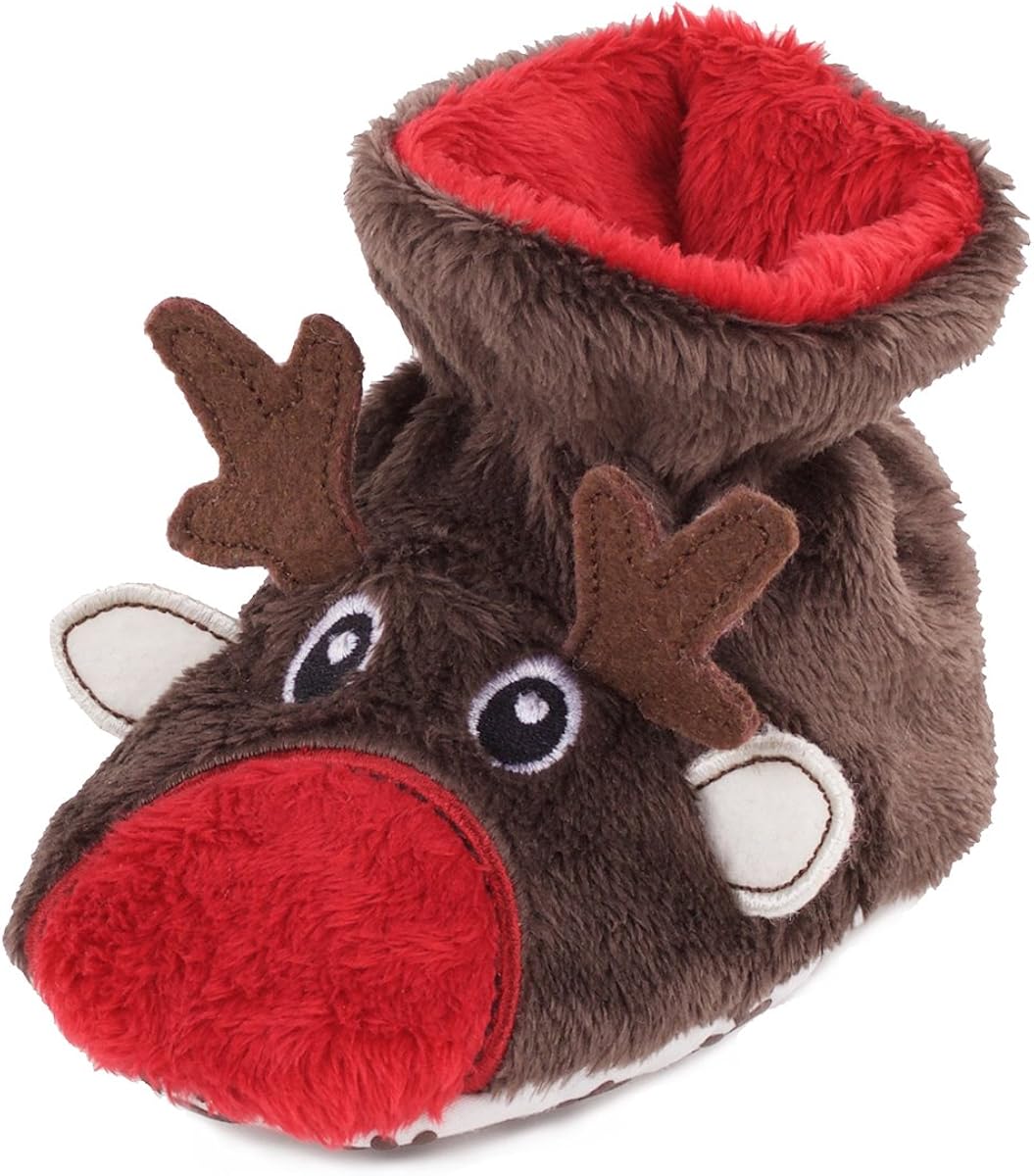 Totes Reindeer Slippers Reindeer 612 Months Amazon.co.uk Shoes & Bags