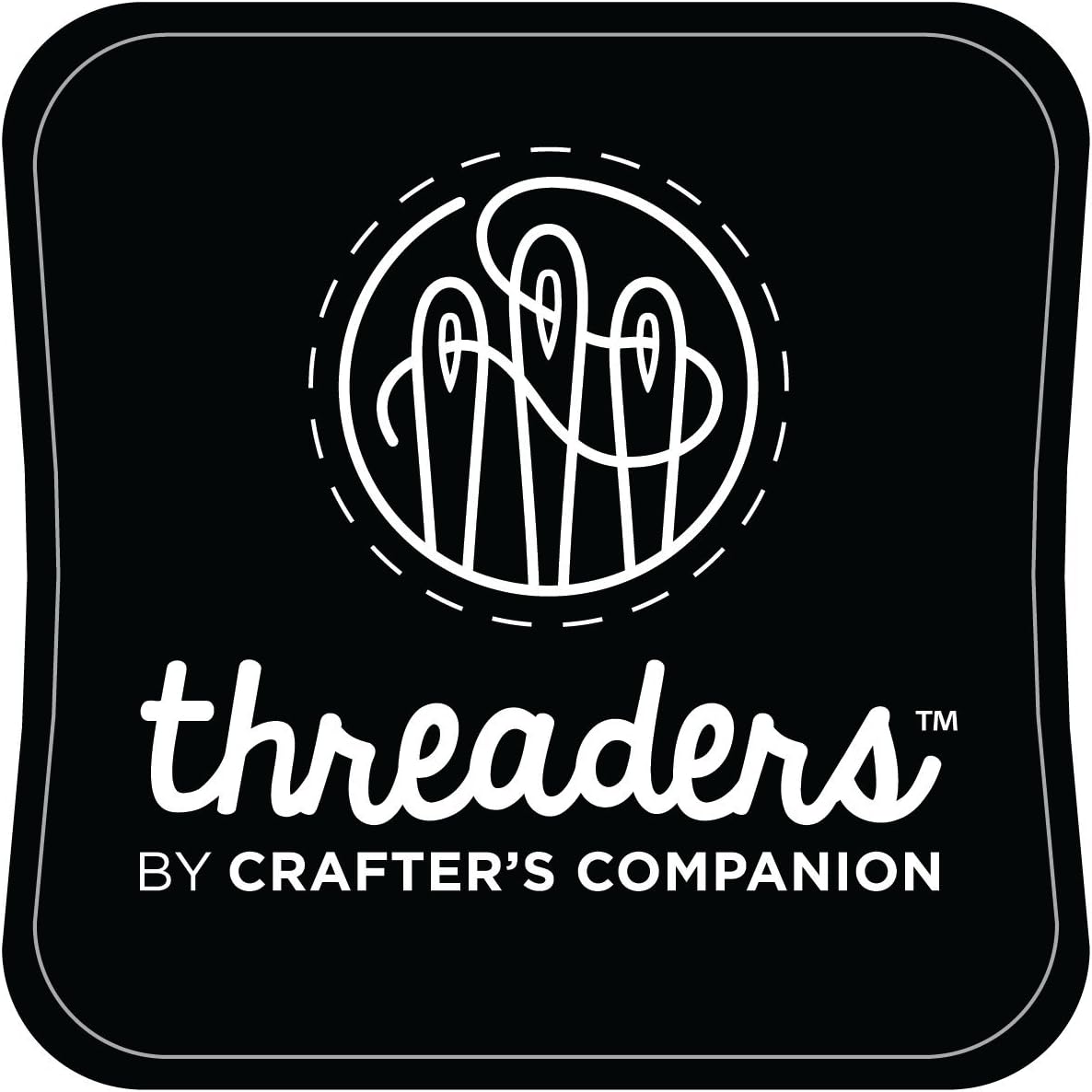 Threaders Fabric Ink Pads, Black