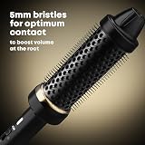 REVAMP Big Hot Brush Round Thermal Styler 180°C Ionic Jet Tech Black view 2