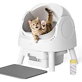 Self Cleaning Litter Box, Self Cleaning Cat Litter Box, Open-Top Design | No app or Wi-Fi needed&mdash;plug in this self cleaning cat litter box, press the power button, and spend less time scooping