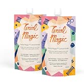 Terial Magic Concentrate &ndash; 2 Pack (8 oz Each) &ndash; Makes 32 oz Spray, No-Fray Fabric Treatment for Quilting, Embroidery, Inkjet Printing, Sewing &amp; Crafting, Non-Toxic, Made in USA