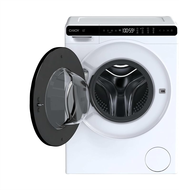 Máquina de lavar ProWash 700 Mini CW50-BP12307U1-S 5 KG, 1200 rpm, Ecrã Digital, Conectividade WIFI, 12 Ciclos, Inversor, Arranque Atrasado 24H, Trava de Crianças, Detetor KG, 69 DB, Branco
