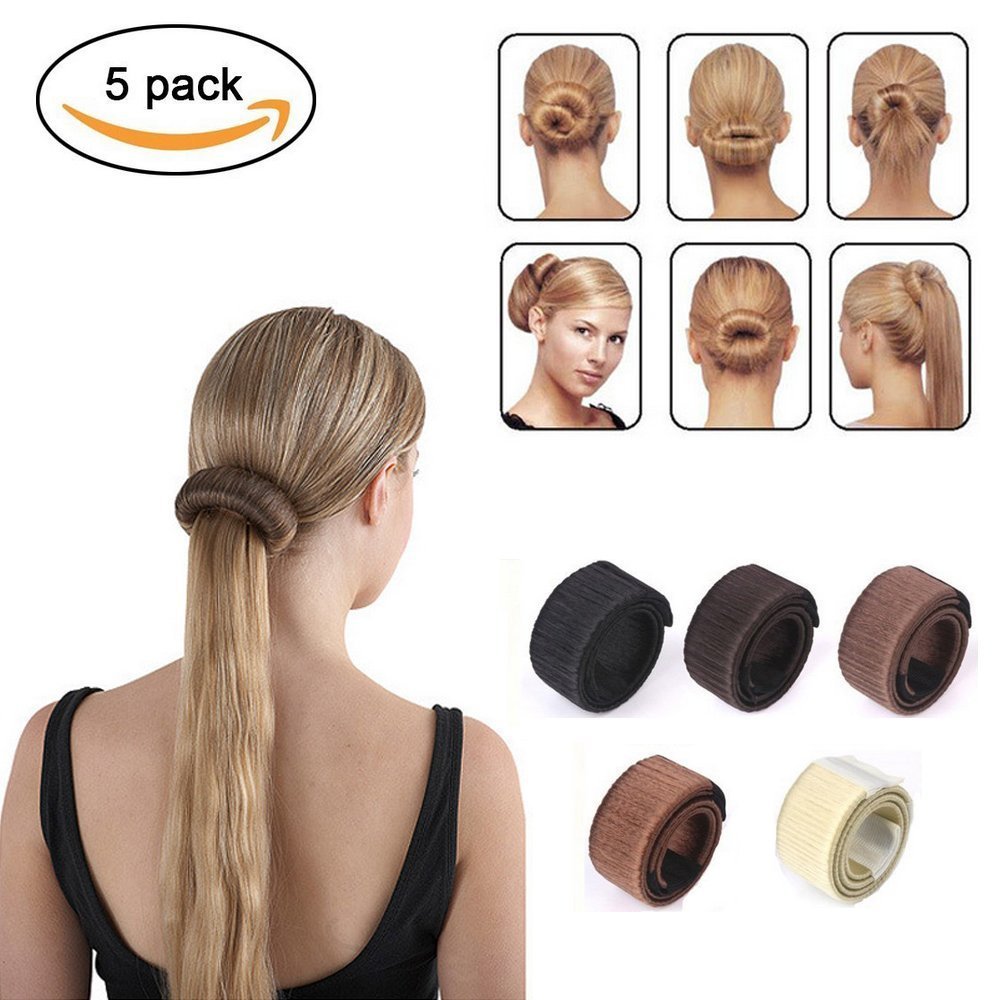 Buy Lke 5 Pcs Bun Maker Diy Women Girls Perfect Hair Bun Making