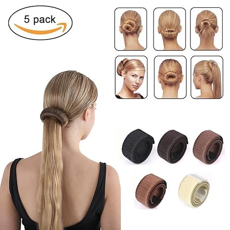 Buy Lke 5 Pcs Bun Maker Diy Women Girls Perfect Hair Bun Making