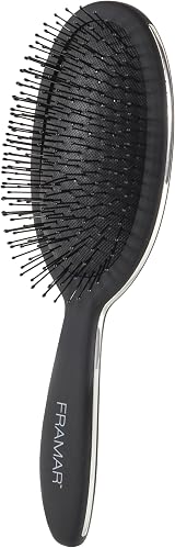 FRAMAR Detangle Hair Brush Women Wet or Dry Hair Black view 5