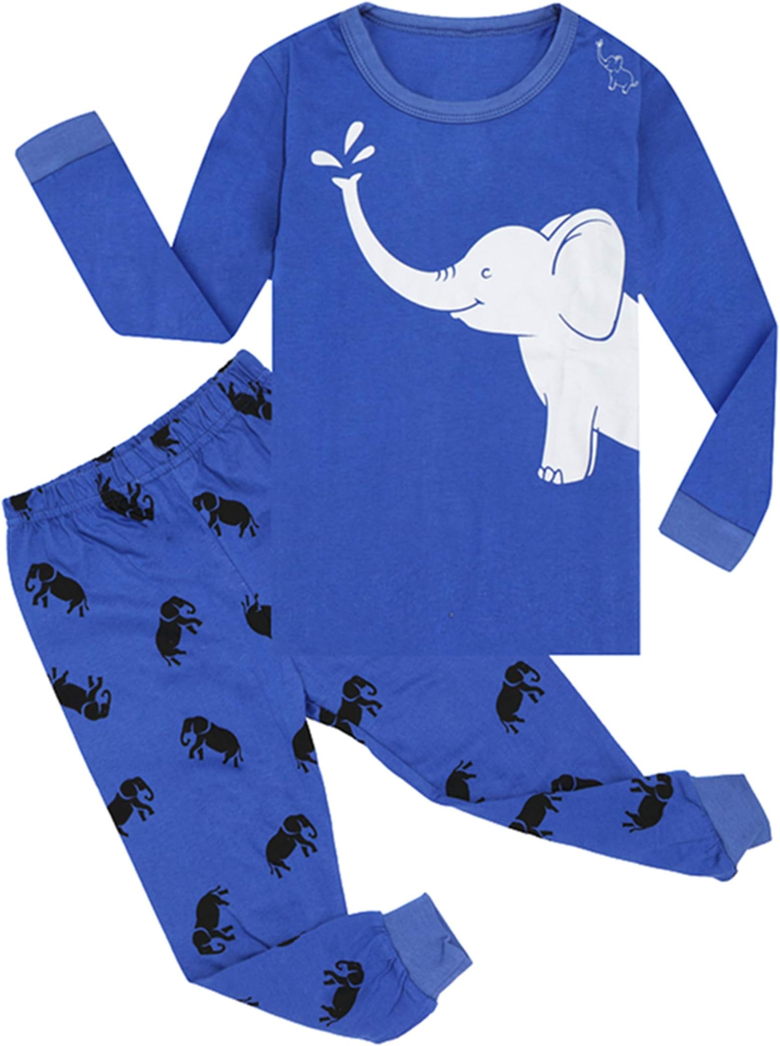 Tkala Boys Pajamas Winter Outfits Clothes Long Set Pjs Dinosaur 100% Cotton Little Kids Sleepwear 2-12 Years