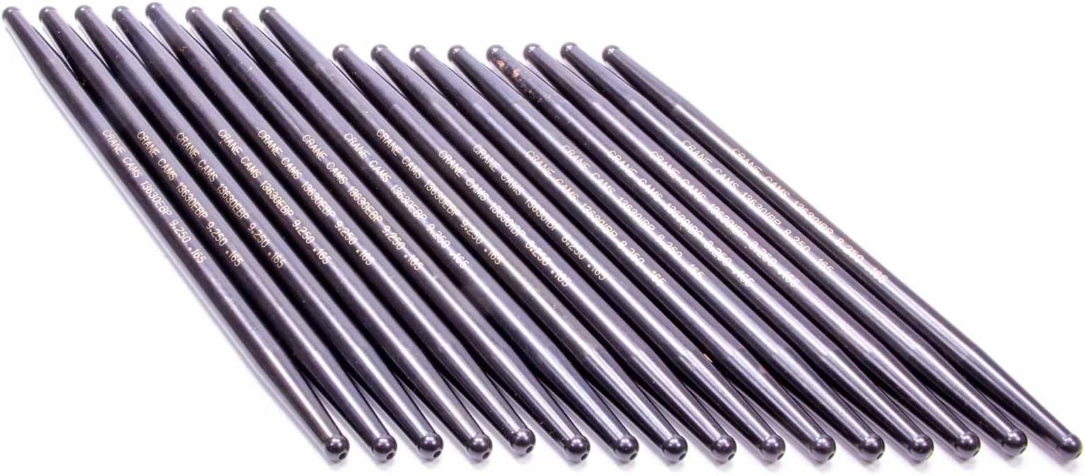Crane 13630-16 Chromemoly Steel Pushrod - Set of 16