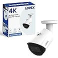 Lorex 4K ADD-ON IP PoE Wired Security Bullet Camera | Outdoor IP67 Weatherproof | Color Night Vision | Long-Range IR | Smart
