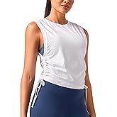 Colorfulkoala Women's Workout Tank Top Athletic Tanks for Gym Sleeveless Activewear Top