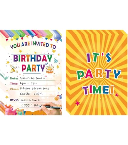 Bumblebee Baby Shower Invitations - Beehive Shape Party Invites, 8 Pack