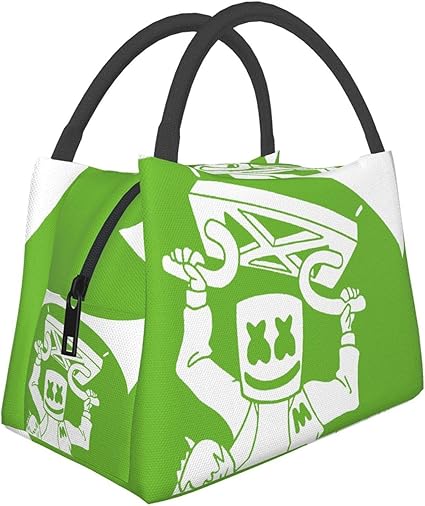 Amazon Marshmello マシュメロ 2 ハンドバッグ ランチバッグ おしゃれ ランチバッグ 保温 保冷 断熱バッグ 大容量 多機能 お弁当袋 持ち運びに便利 通勤 旅行ピクニックバッグ 男女兼用 手提げ袋 Zjhfsgmy ランチバッグ ランチ巾着 ランチベルト