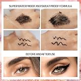 QIC Starry Sky Mascara & Eyeliner Set 4D Silk Fibre Waterproof Kit 2 Piece view 5