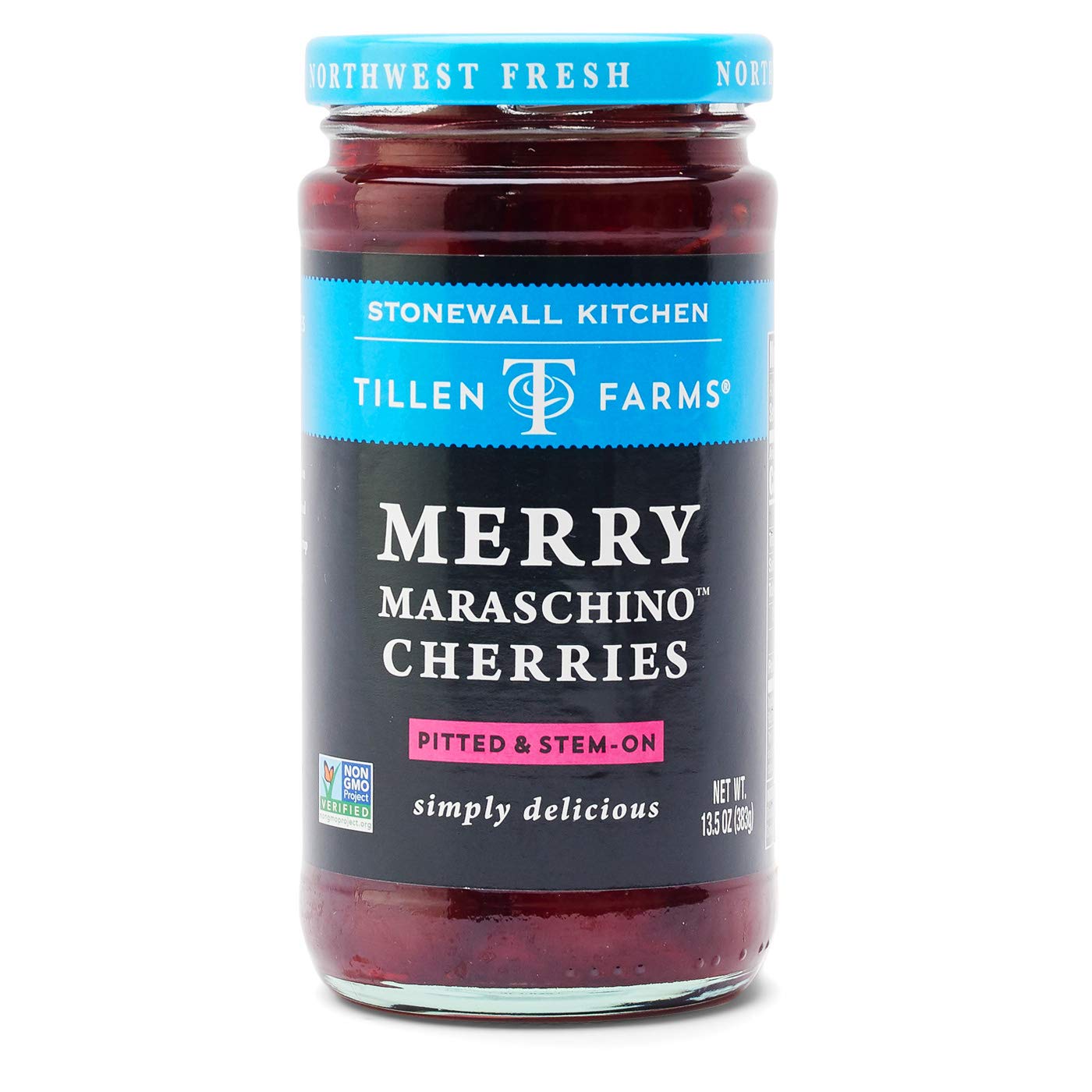 Tillen Farms Merry Maraschino Cherries, 13.5 oz by Tillen Farms