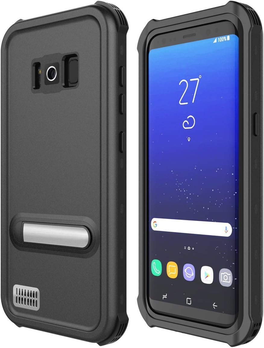 Galaxy S8 Plus Waterproof Case, iThrough 6.6ft Underwater Case for S8 Plus/6.2 inch,Shockproof/Dustproof/Rainproof/Snowproof/Dirtproof Heavy Duty Full Protection Phone Case Cover for S8 Plus