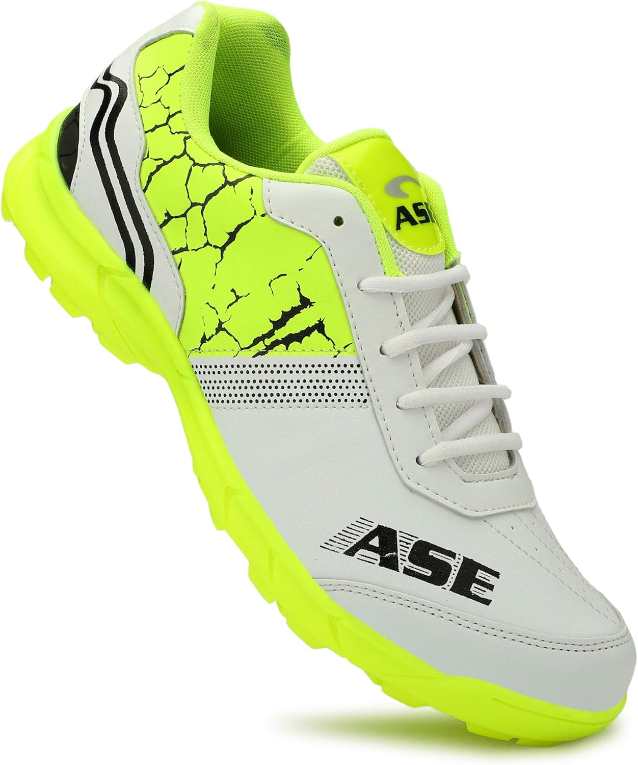 Buy ASE Men�s Synthetic Leather LaceUp Cricket Shoes at