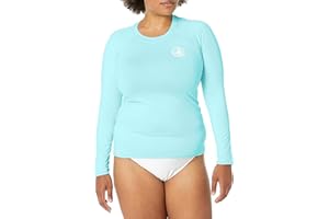 Body Glove Womens Sleek Long Sleeve Rashguard with UPF 50+
