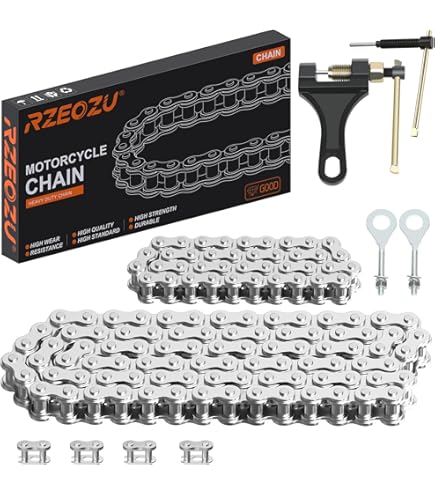 Front and Rear Drive Chains (42 Link and 90 Link) Compatible with Coleman Mini Bikes CT200U CT200U-EX BT200X : Automotive