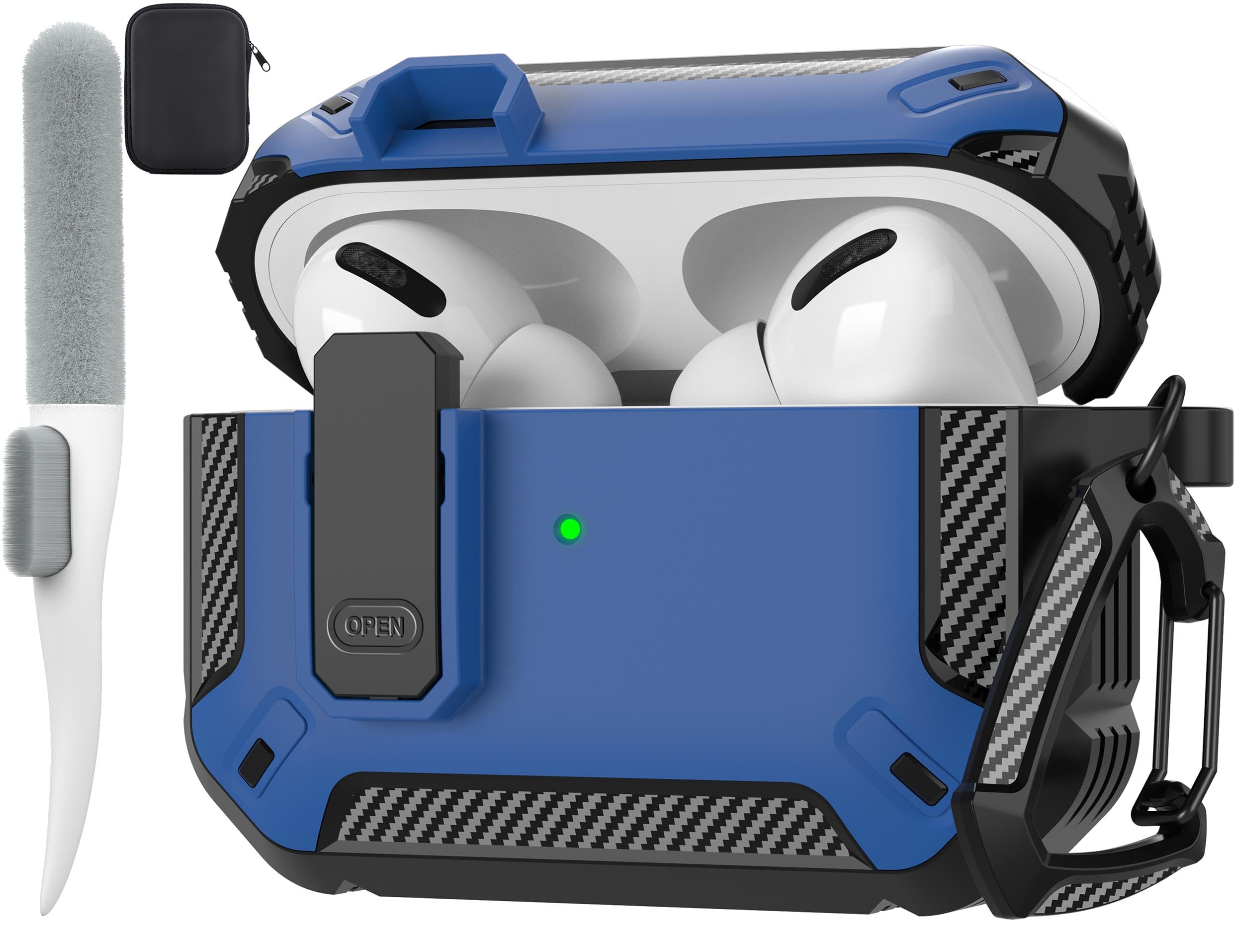 Maxjoy Airpods Pro Case Cover, Protective Case with