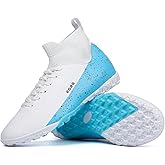 Soccer Cleats Mens Womens Indoor Soccer Shoes Wide Baseball Turf Shoes Youth Rugby Shoes Adult Artificial Ground AG FG TF Football Boots