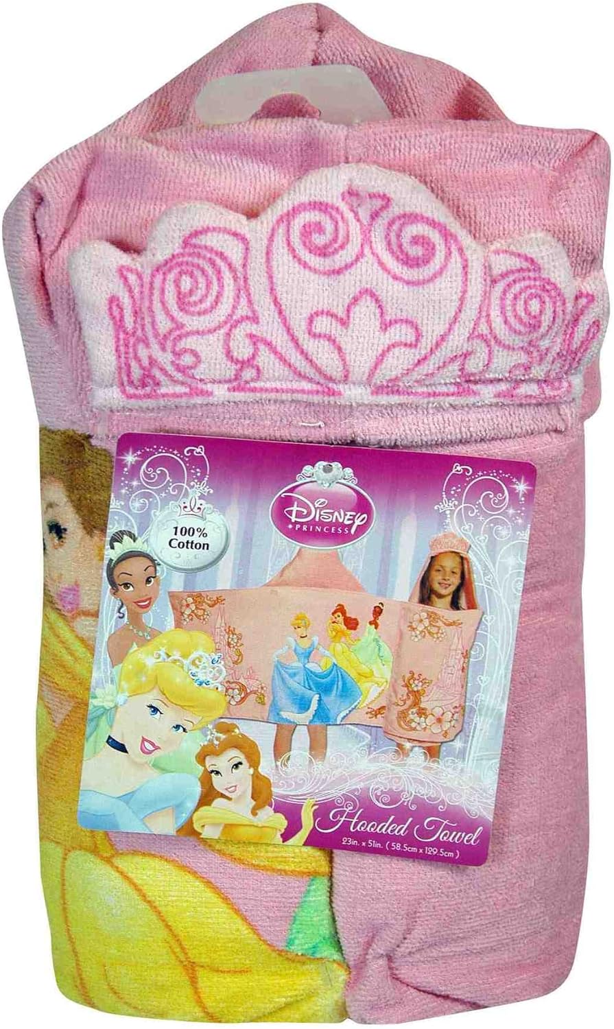 disney princess hooded towel