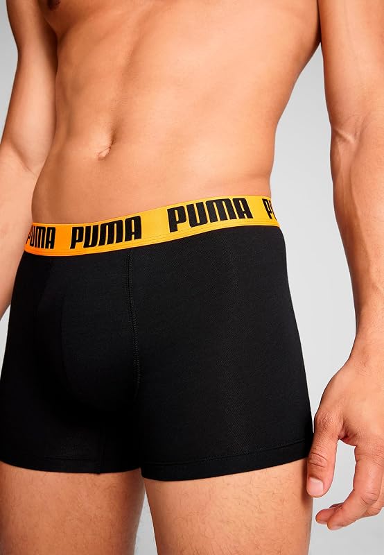Cuecas boxer masculinas, confortáveis, elásticas, pack de 2 unidades