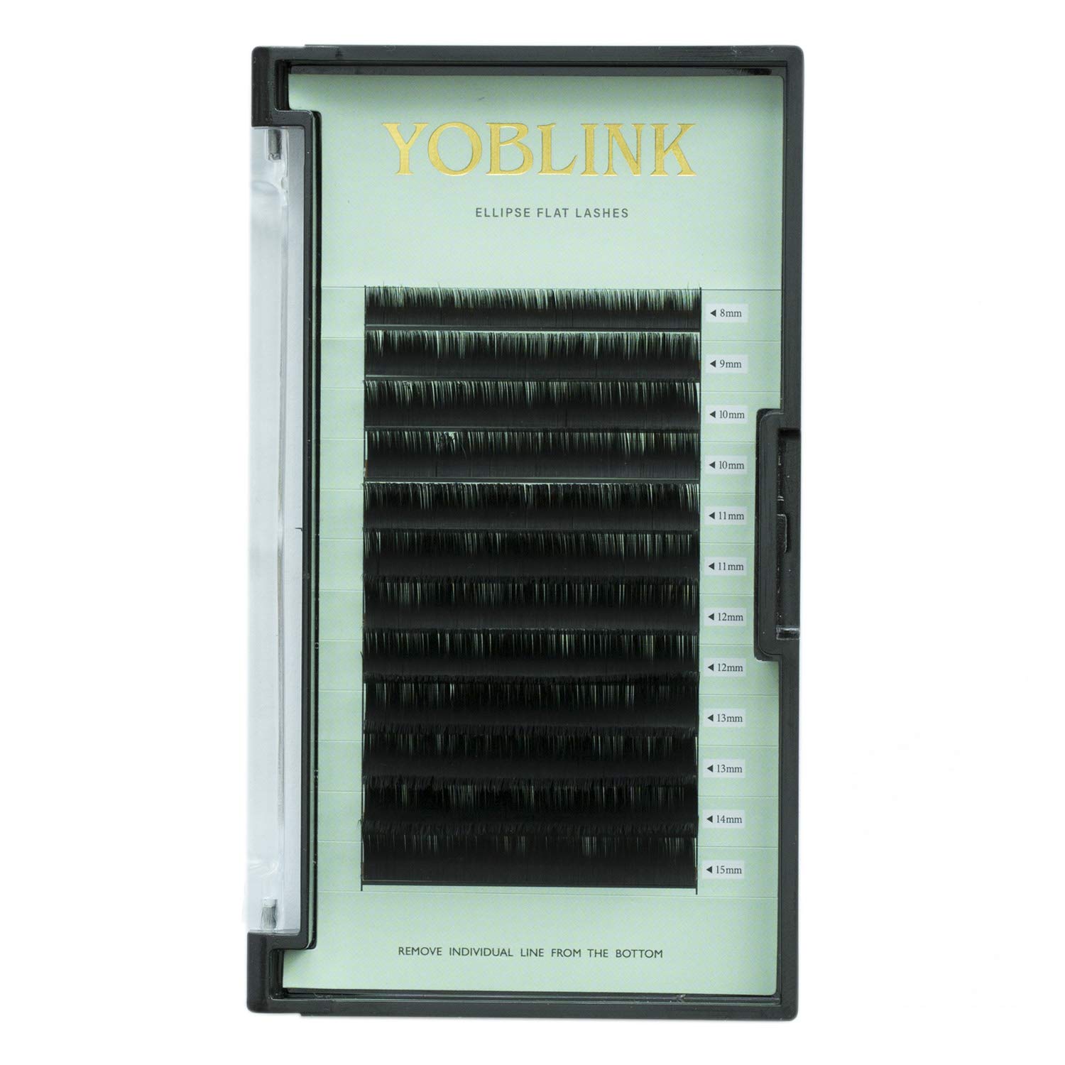 Eyelash Extension,Ellipse Eyelash Extension Supplies 0.15D 8-15mm Mix Individual Eyelash Extensions