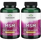 Swanson Msm 1,000 mg 120 Caps (2 Pack)